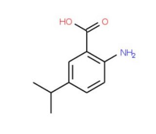 2-amino-5-(propan-2-yl)benzoic acid - chemical structure image