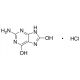 2-Amino-6,8-dihydroxypurine Hydrochloride (CAS 1246818-54-1) - chemical structure image