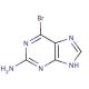2-Amino-6-bromopurine (CAS 82499-03-4) - chemical structure image