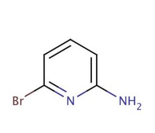 2-Amino-6-bromopyridine (CAS 19798-81-3) - chemical structure image