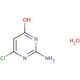 2-Amino-6-chloro-4-pyrimidinol hydrate (CAS 206658-81-3) - chemical structure image