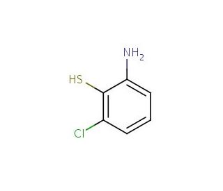 2-amino-6-chlorobenzene-1-thiol (CAS 14482-33-8) - chemical structure image