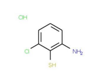 2-amino-6-chlorobenzene-1-thiol hydrochloride (CAS 385376-58-9) - chemical structure image