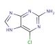 2-Amino-6-chloropurine (CAS 10310-21-1) - chemical structure image