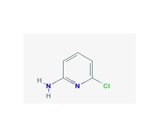 2-Amino-6-chloropyridine (CAS 45644-21-1) - chemical structure image
