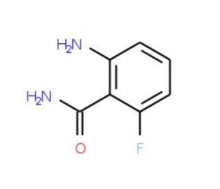2-Amino-6-fluorobenzamide (CAS 115643-59-9) - chemical structure image