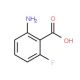 2-Amino-6-fluorobenzoic acid (CAS 434-76-4) - chemical structure image