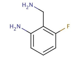2-Amino-6-fluorobenzylamine (CAS 175277-93-7) - chemical structure image