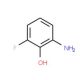 2-Amino-6-fluorophenol (CAS 53981-25-2) - chemical structure image