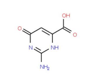 2-Amino-6-hydroxy-pyrimidine-4-carboxylic acid - chemical structure image