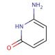 2-Amino-6-hydroxypyridine (CAS 5154-00-7) - chemical structure image