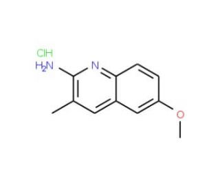 2-Amino-6-methoxy-3-methylquinoline hydrochloride (CAS 1171532-38-9) - chemical structure image