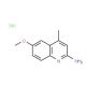 2-Amino-6-methoxy-4-methylquinoline hydrochloride (CAS 1172331-53-1) - chemical structure image