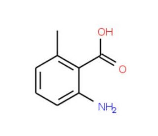 2-Amino-6-methylbenzoic acid (CAS 4389-50-8) - chemical structure image