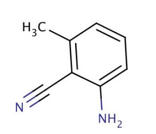 2-Amino-6-methylbenzonitrile (CAS 56043-01-7) - chemical structure image