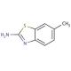 2-Amino-6-methylbenzothiazole (CAS 2536-91-6) - chemical structure image