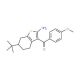 (2-amino-6-tert-butyl-4,5,6,7-tetrahydro-1-benzothien-3-yl)(4-methoxyphenyl)methanone - chemical structure image