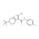 2-Amino-6-tert-butyl-N-(4-chlorophenyl)-4,5,6,7-tetrahydro-1-benzothiophene-3-carboxamide - chemical structure image