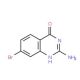 2-Amino-7-bromo-3H-quinazolin-4-one (CAS 885277-56-5) - chemical structure image