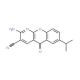 2-Amino-7-isopropyl-5-oxo-5H-[1]benzopyrano[2,3-b]pyridine-3-carbonitrile (CAS 68302-12-5) - chemical structure image