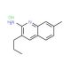 2-Amino-7-methyl-3-propylquinoline hydrochloride (CAS 1171420-35-1) - chemical structure image
