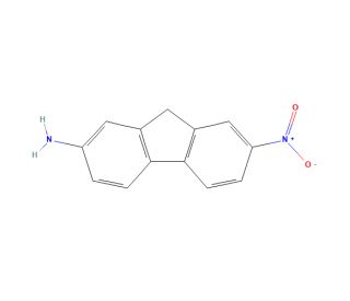 2-Amino-7-nitrofluorene (CAS 1214-32-0) - chemical structure image