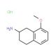 2-Amino-8-methoxy-1,2,3,4-tetrahydronaphthalene HCl (CAS 3880-76-0) - chemical structure image