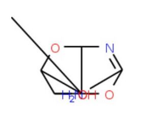 2-Amino-b-L-arabinofurano[1,2:4,5]oxazoline (CAS 35939-60-7) - chemical structure image
