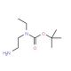 (2-Amino-Ethyl)ethyl-carbamic acid tert-butyl ester (CAS 105628-63-5) - chemical structure image
