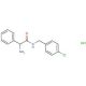 2-amino-N-[(4-chlorophenyl)methyl]-2-phenylacetamide hydrochloride - chemical structure image