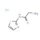 2-amino-N-(1,3-thiazol-2-yl)acetamide hydrochloride - chemical structure image