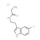 2-Amino-N-[2-(5-chloro-1H-indol-3-yl)ethyl]-acetamide hydrochloride - chemical structure image