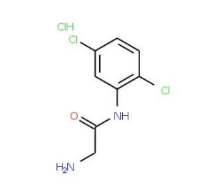 2-amino-N-(2,5-dichlorophenyl)acetamide hydrochloride - chemical structure image