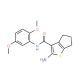 2-Amino-N-(2,5-dimethoxyphenyl)-5,6-dihydro-4H-cyclopenta[b]thiophene-3-carboxamide - chemical structure image