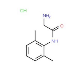 2-amino-N-(2,6-dimethylphenyl)acetamide hydrochloride (CAS 35891-83-9) - chemical structure image