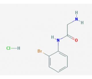 2-amino-N-(2-bromophenyl)acetamide hydrochloride (CAS 1046757-32-7) - chemical structure image