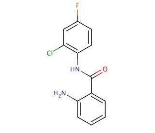 2-amino-N-(2-chloro-4-fluorophenyl)benzamide - chemical structure image