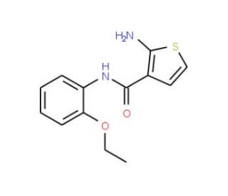 2-Amino-N-(2-ethoxyphenyl)thiophene-3-carboxamide - chemical structure image