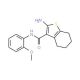 2-Amino-N-(2-methoxyphenyl)-4,5,6,7-tetrahydro-1-benzothiophene-3-carboxamide - chemical structure image