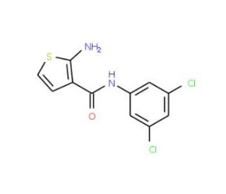2-Amino-N-(3,5-dichlorophenyl)thiophene-3-carboxamide - chemical structure image