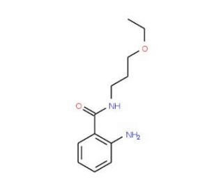 2-amino-N-(3-ethoxypropyl)benzamide - chemical structure image
