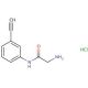 2-amino-N-(3-ethynylphenyl)acetamide hydrochloride - chemical structure image