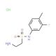 2-amino-N-(3-fluoro-4-methylphenyl)ethanesulfonamide hydrochloride - chemical structure image