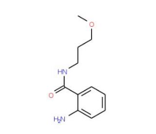 2-Amino-N-(3-methoxypropyl)benzamide (CAS 30481-59-5) - chemical structure image