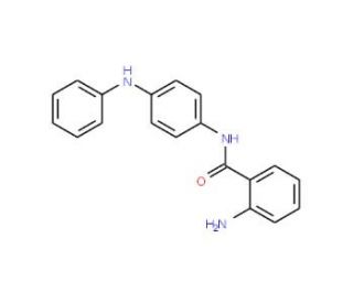 2-Amino-N-(4-anilinophenyl)benzamide - chemical structure image