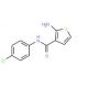 2-Amino-N-(4-chlorophenyl)thiophene-3-carboxamide - chemical structure image