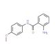 2-Amino-N-(4-methoxy-phenyl)-benzamide (CAS 20878-54-0) - chemical structure image