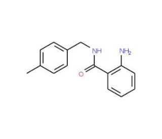 2-amino-N-(4-methylbenzyl)benzamide - chemical structure image