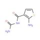 2-Amino-N-(aminocarbonyl)thiophene-3-carboxamide - chemical structure image