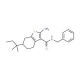 2-Amino-N-benzyl-6-tert-pentyl-4,5,6,7-tetrahydrobenzo[b]thiophene-3-carboxamide - chemical structure image